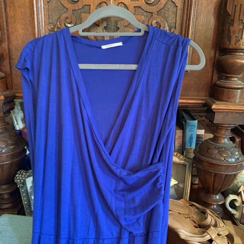 Tshirt knit maxi dress